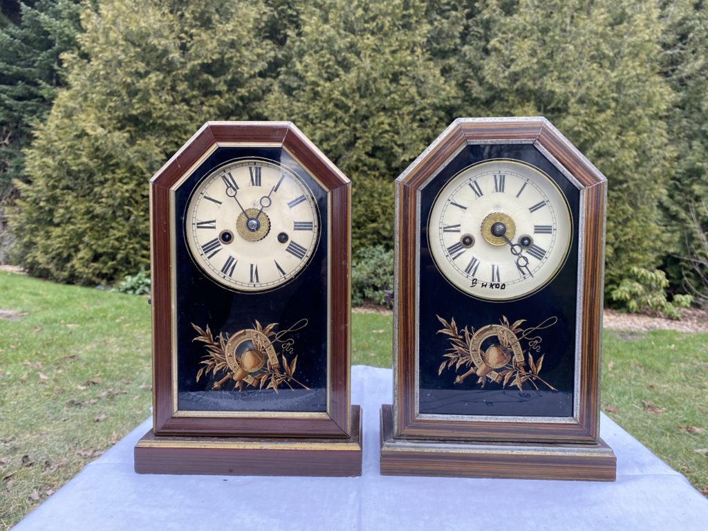 Junghans træ pendul vækkeur